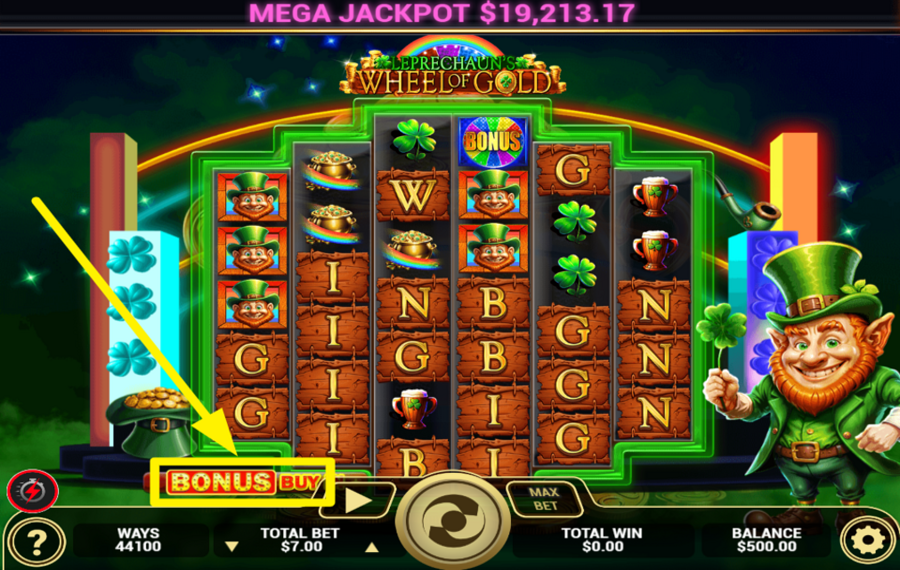 Leprechauns Wheel of Gold ADD TO THE FUN!