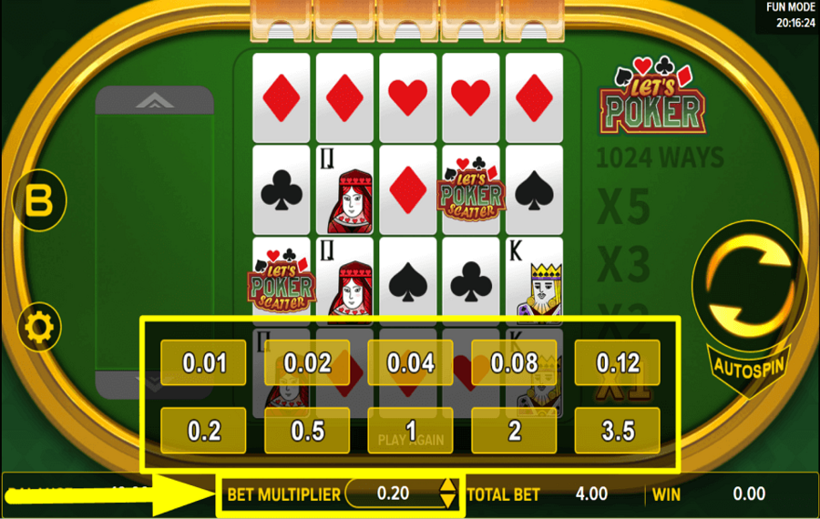 Lets Poker DETERMINAR LA APUESTA.