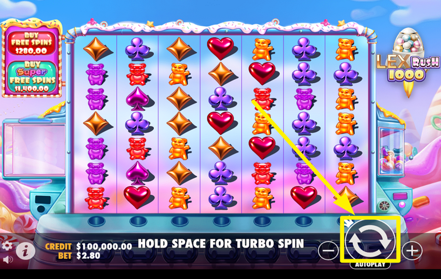 Lex Rush 1000 SPIN FOR SUCCESS!