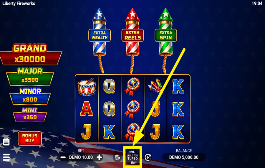 Liberty Fireworks JUEGA EL JUEGO.