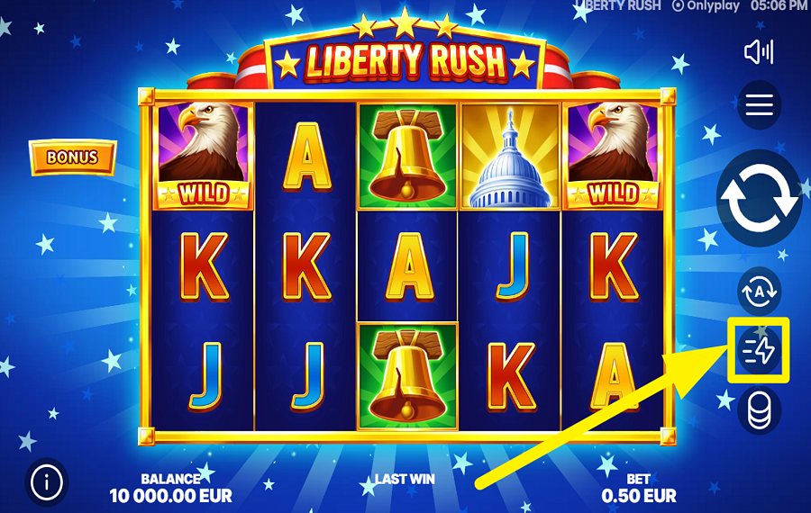 Liberty Rush MAXIMIZE THE SPEED.