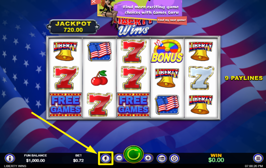 Liberty Wins AMP UP THE GAME.