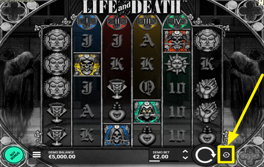 Life and Death UTILISEZ DES TOURS AUTOMATISÉS.