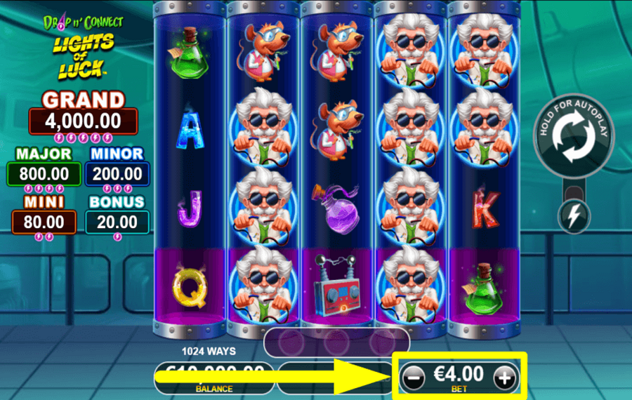 Lights of Luck WÄHLEN SIE IHREN EINSATZ.