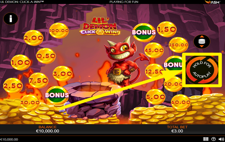 Lil Demon Click A Win CHE IL DIVERTIMENTO ABBIA INIZIO!