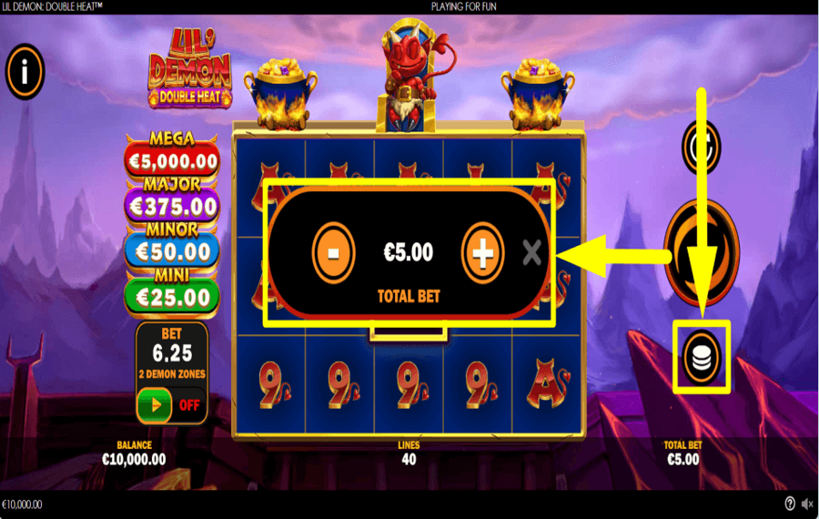 Lil Demon Double Heat SETZEN SIE DEN EINSATZ.