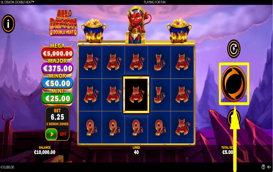 Lil Demon Double Heat STARTEN SIE DAS SPIEL.