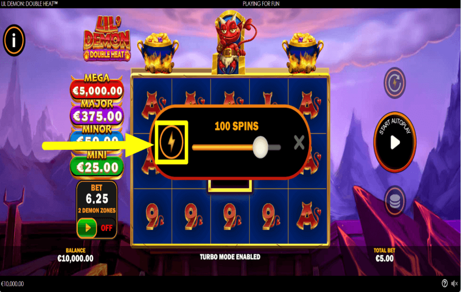 Lil Demon Double Heat VERBESSERN SIE IHR SPIEL.