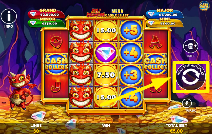 Lil Demon Mega Cash Collect DREHEN SIE DIE ROLLEN!