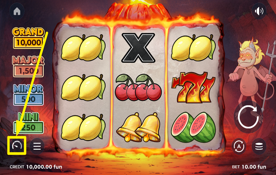 Little Devil Coins AUMENTA LA VELOCIDAD.