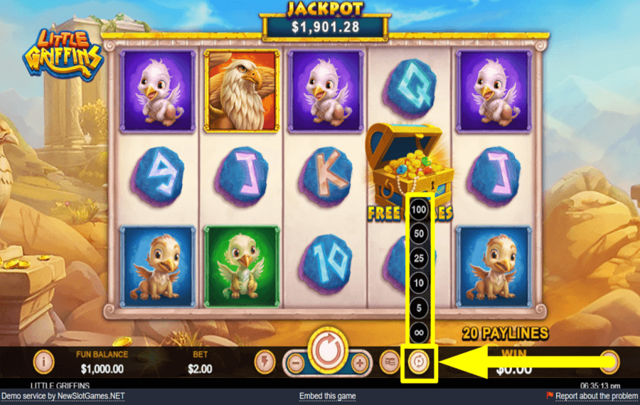 Little Griffins GIRAR AUTOMÁTICAMENTE.