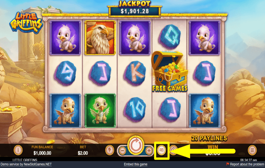 Little Griffins APUESTA MÁS CRÉDITOS.