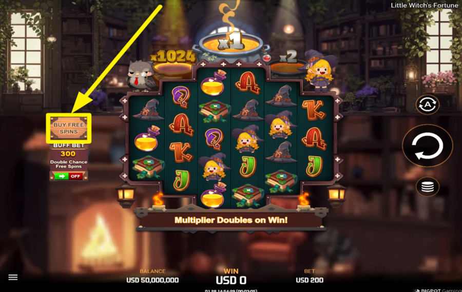 Little Witch Fortune Rendez-le intéressant.