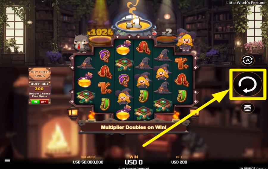 Little Witch Fortune TOURNEZ POUR RÉUSSIR !