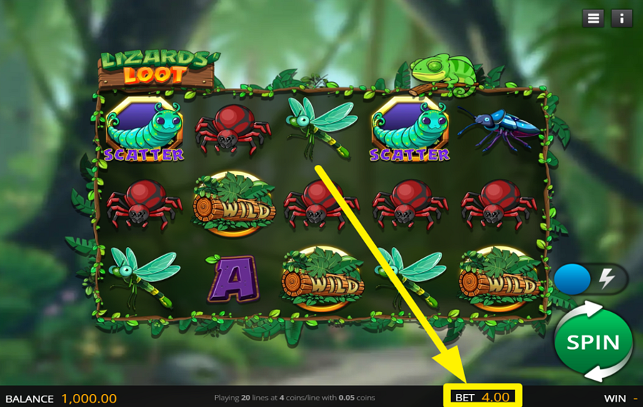 Lizards Loot CHOISISSEZ VOTRE PARI.