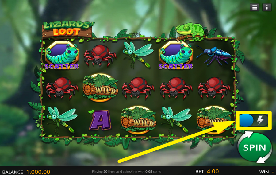 Lizards Loot AUGMENTEZ LE TEMPO.