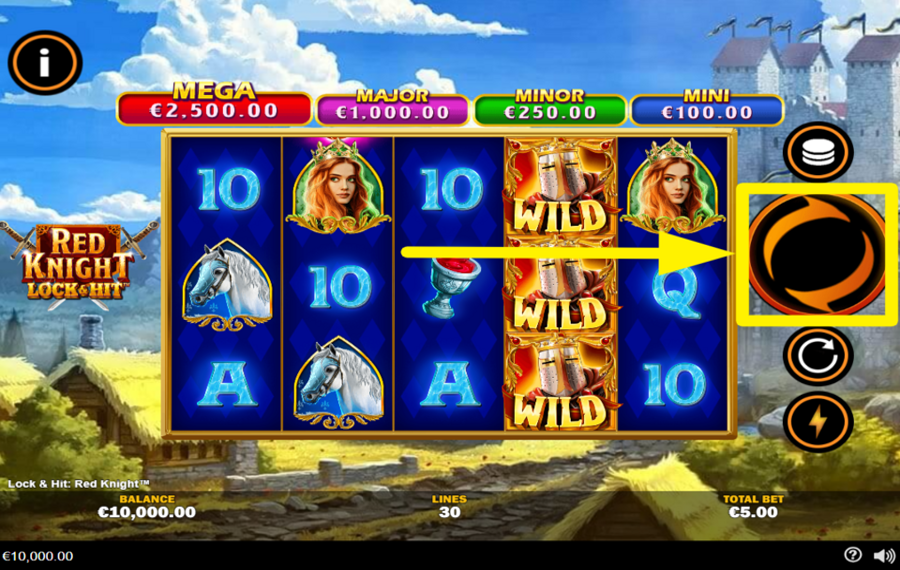 Lock and Hit Red Knight НАЧНИТЕ СВОЮ ИГРУ!