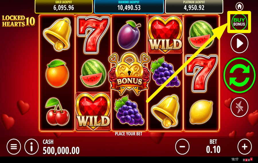 Locked Hearts 10 TOURS GRATUITS, PLUS DE GAINS?