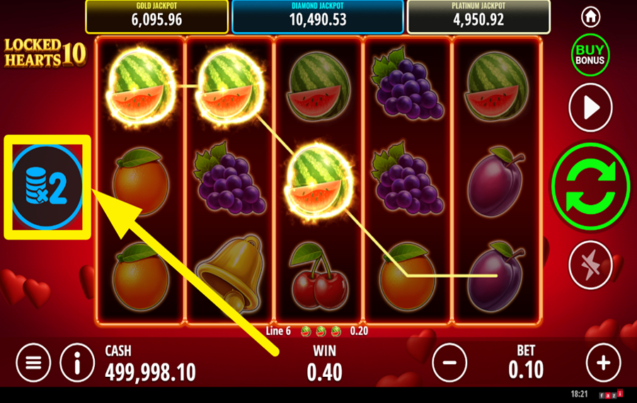 Locked Hearts 10 METTEZ VOTRE GAIN EN JEU.