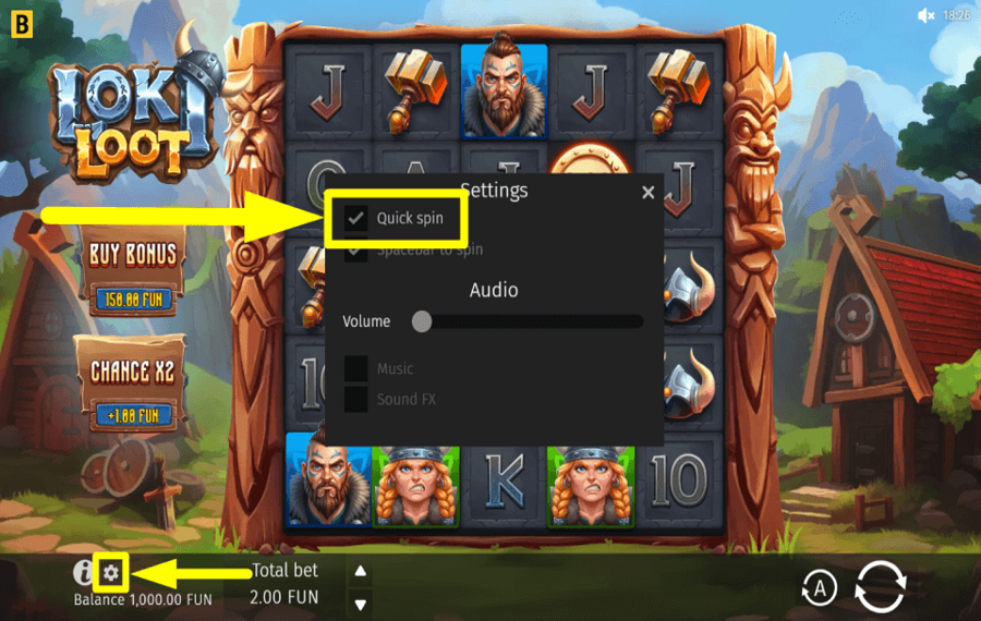 Loki Loot CONTROLA LA VELOCIDAD.