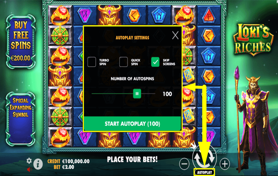 Lokis Riches ACTIVATE AUTOPLAY.