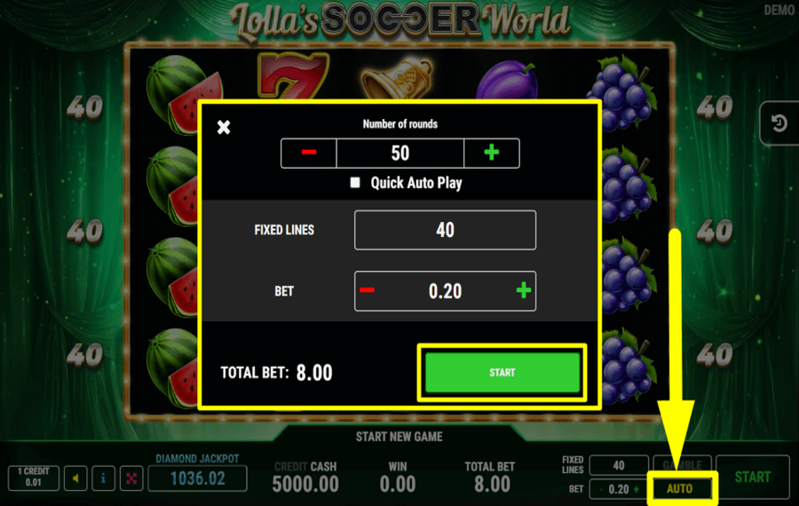 Lollas Soccer World SET UP AUTOPLAY.
