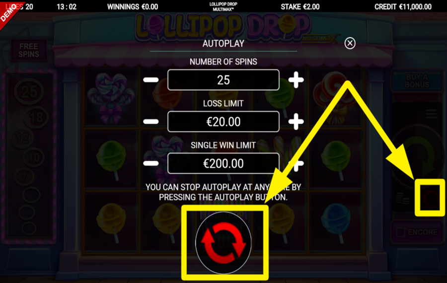 Lollipop Drop MultiMax ВЫБИРАЙТЕ АВТОМАТИЧЕСКИЕ ВРАЩЕНИЯ.