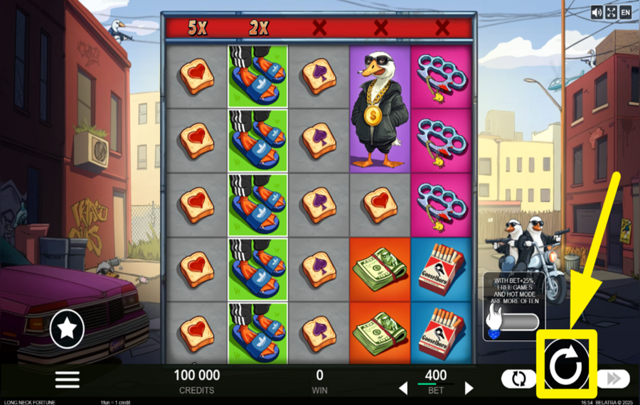 Long Neck Fortune PLAY THE GAME.