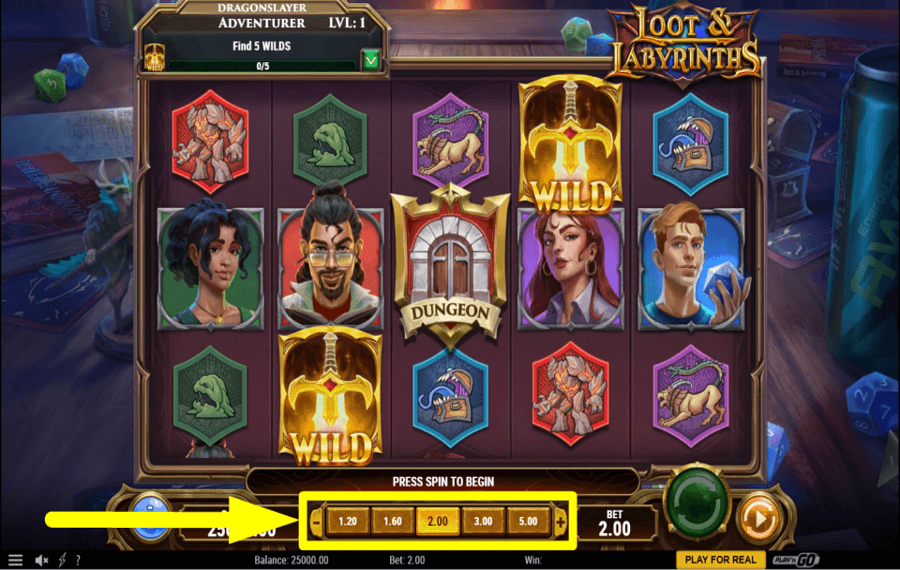 Loot and Labyrinths ДЕЛАЙТЕ СТАВКУ.