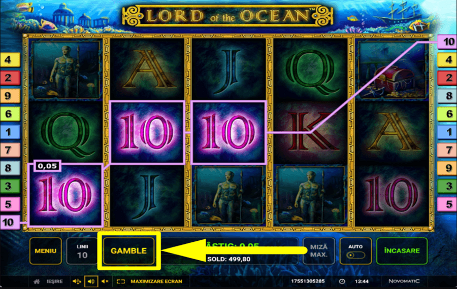 Lord of The Ocean PROCÉDEZ AU JEU.