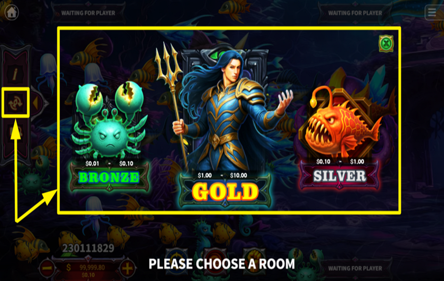 Lost Kingdom PICK A GAME ROOM.