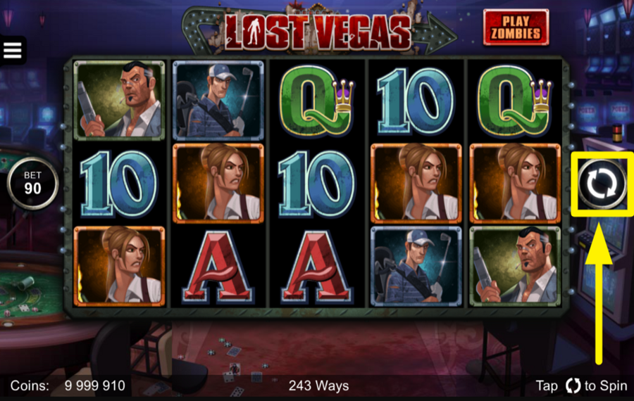 Lost Vegas DREHEN FÜR DEN ERFOLG.