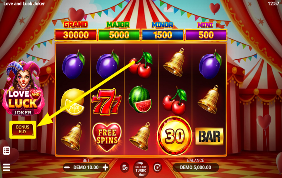 Love and Luck Joker ACHETEZ LE BONUS.