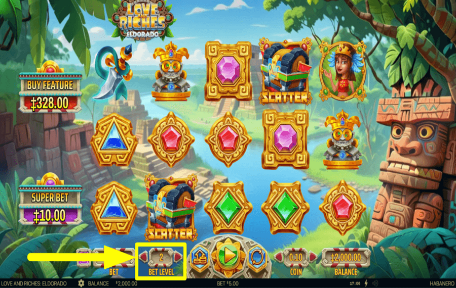 Love and Riches Eldorado PLACER L'ENJEU.