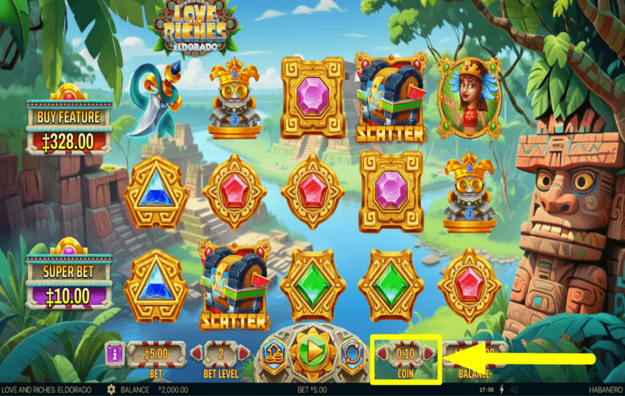 Love and Riches Eldorado SÉLECTIONNEZ VOS PIÈCES.