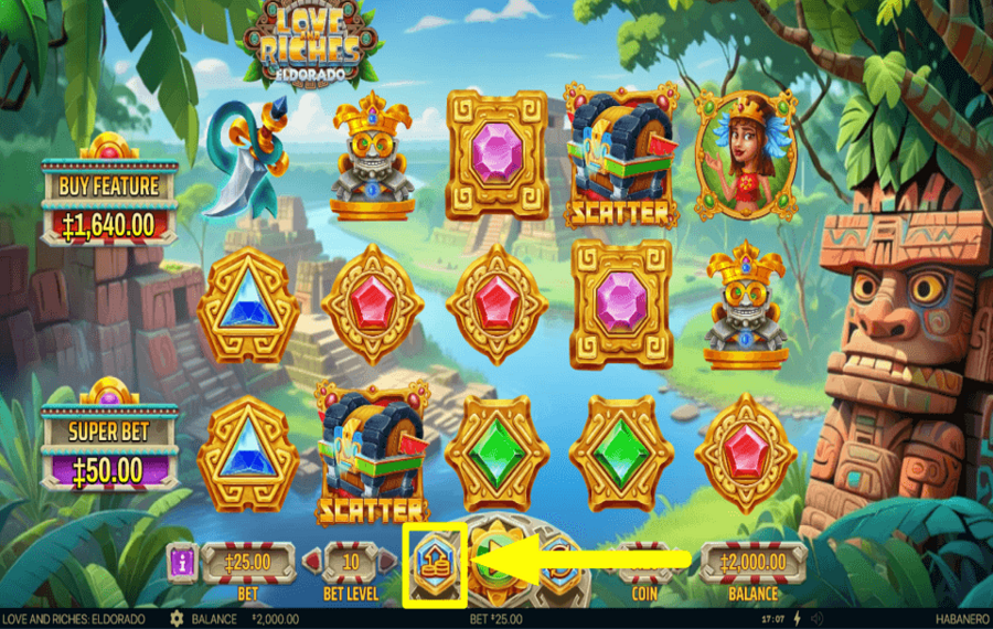 Love and Riches Eldorado MISEZ PLUS DE CRÉDITS.