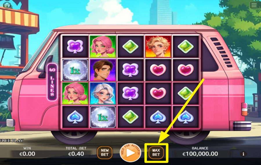 Love Express Lock 2 Spin ОПРЕДЕЛИТЕ НАИБОЛЬШИЙ ПРЕДЕЛ СТАВКИ.