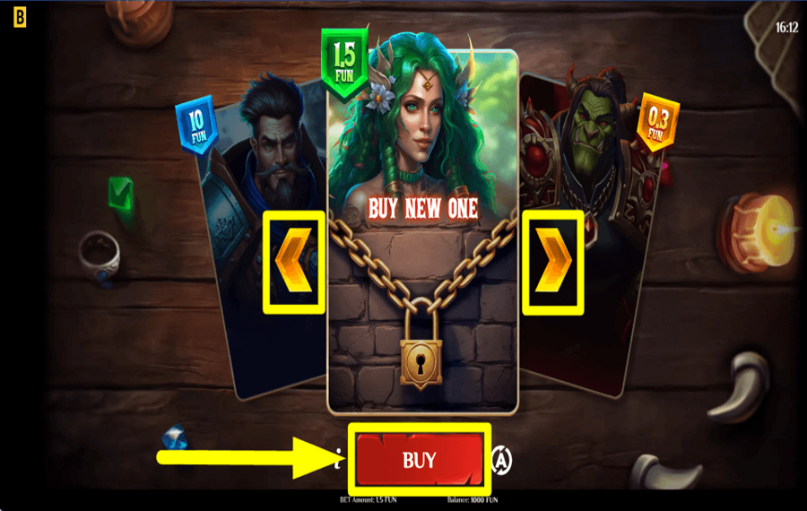 Luck and Magic Scratch PRENEZ UNE CARTE.