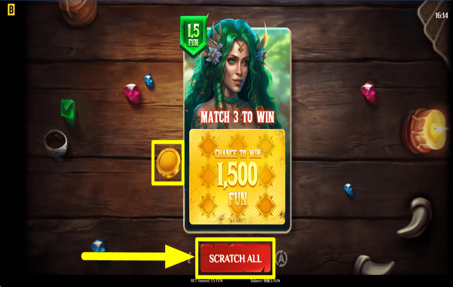 Luck and Magic Scratch GRATTEZ VOTRE CARTE.