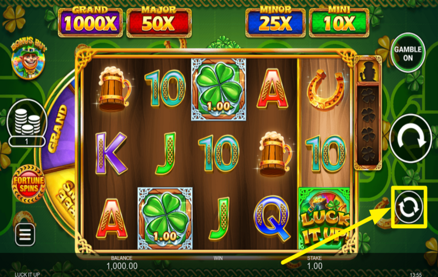 Luck It Up HABILITAR REPRODUCCIÓN AUTOMÁTICA.