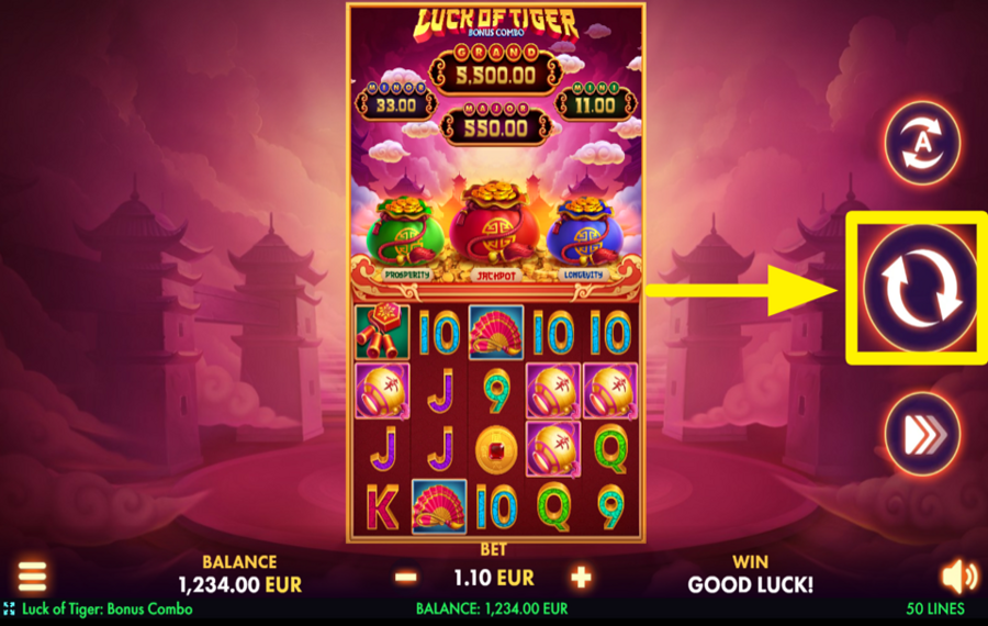 Luck of Tiger ВРАЩАЙТЕСЬ ДЛЯ УСПЕХА!