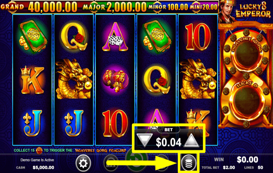 Lucky 8 Emperor ДЕЛАЙТЕ СТАВКУ.