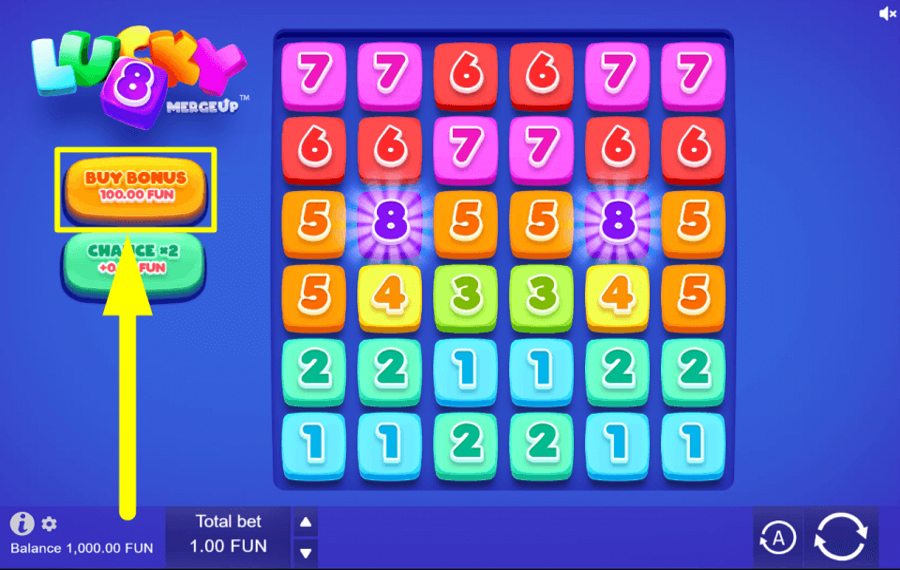 Lucky 8 Merge Up ОПЛАТИТЬ БОНУСНЫЕ ВРАЩЕНИЯ.
