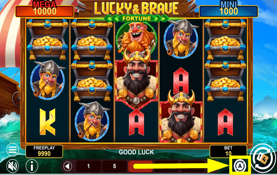 Lucky and Brave Fortune ВКЛЮЧИТЬ АВТОИГРУ.