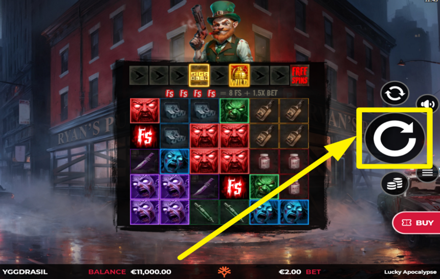 Lucky Apocalypse SPIN FOR VICTORY!