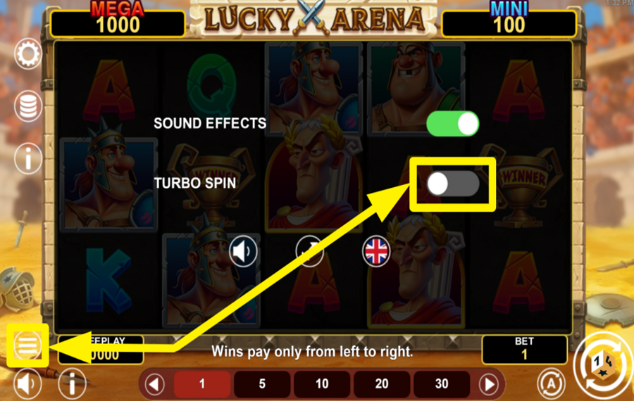 Lucky Arena Hold And Win PASSEZ À LA VITESSE SUPÉRIEURE.