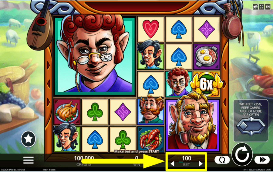 Lucky Barrel Tavern SCEGLI LA TUA SCOMMESSA.