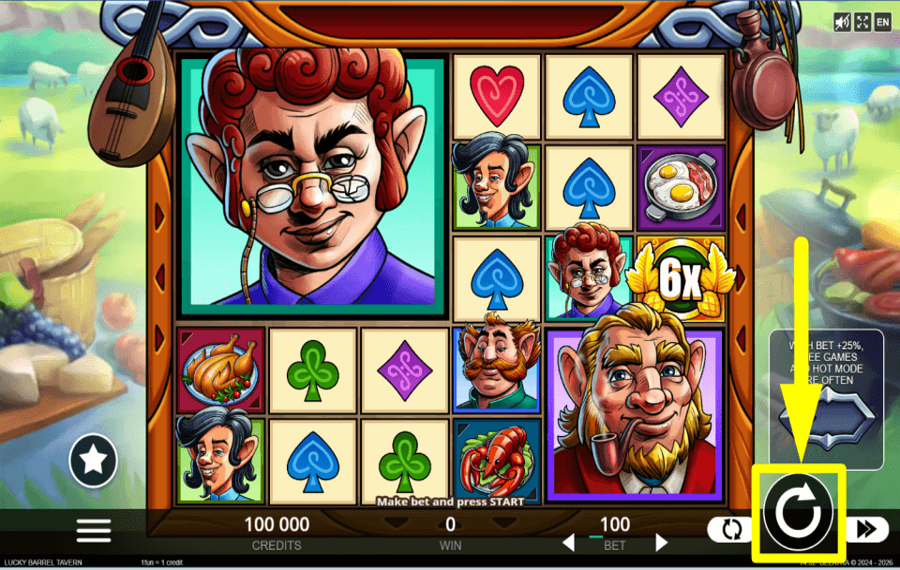 Lucky Barrel Tavern INIZIA A GIOCARE D'AZZARDO.