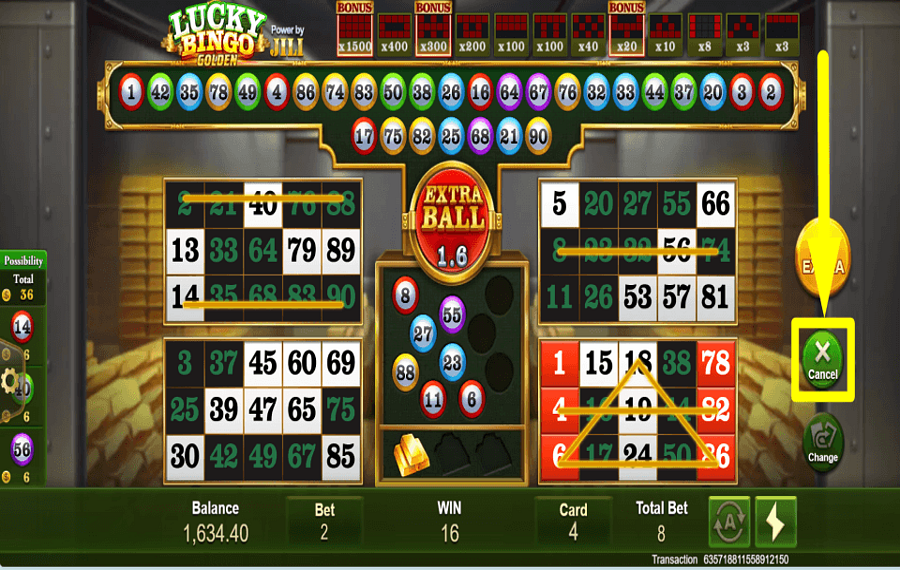 Lucky Bingo SMETTI DI GIOCARE D'AZZARDO.