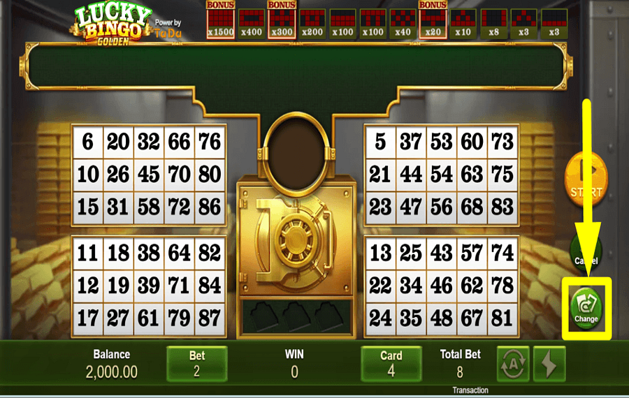 Lucky Bingo ПЕРЕМЕШАЙТЕ КАРТЫ.